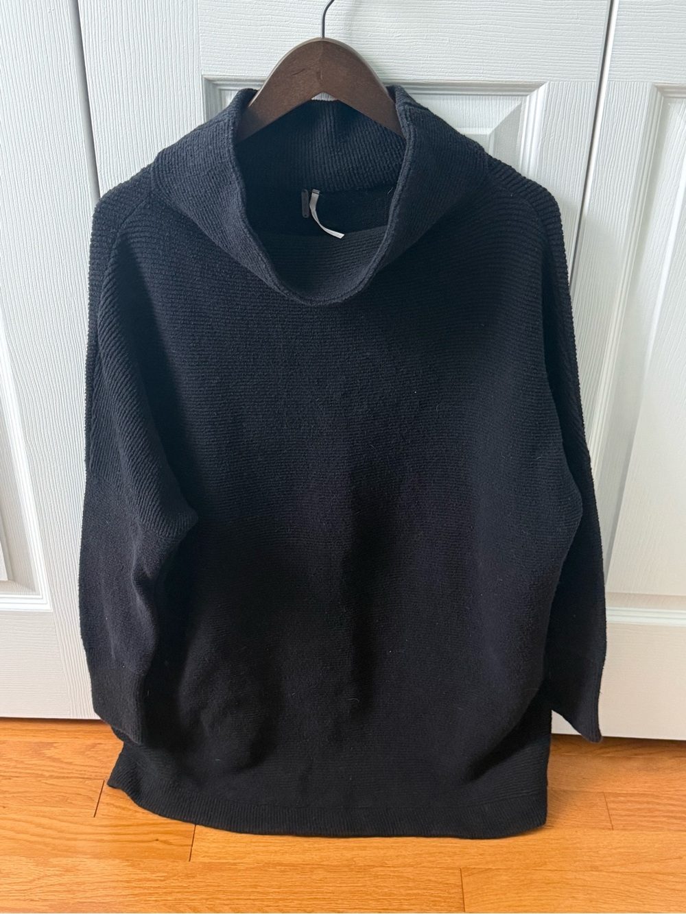 Free People Ottoman Slouchy Tunic in Black - Picture 2 of 4